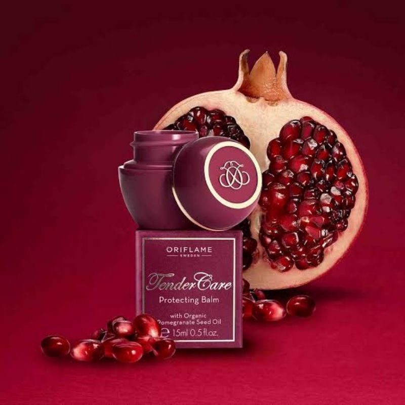 ORIFLAME TENDER CARE PROTECTING BALM WITH ORGANIC POMEGRANATE SEED OIL