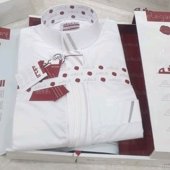 Gamis Pria Arab Daffah Saudi Arabian Jubah Laki Laki Baju Muslim Arabia Impor Kualitas Premium