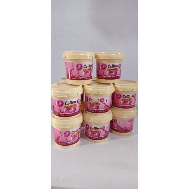 

collins glaze strawberry 1kg