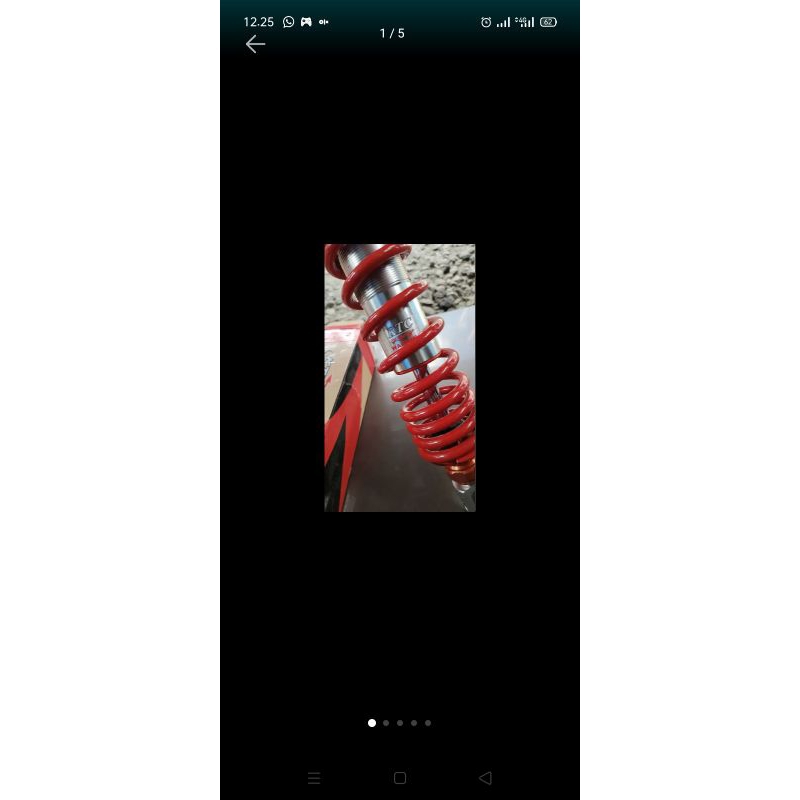 Shockbreaker-ShockMotor-Single Shock-Merk KTC racing-Second