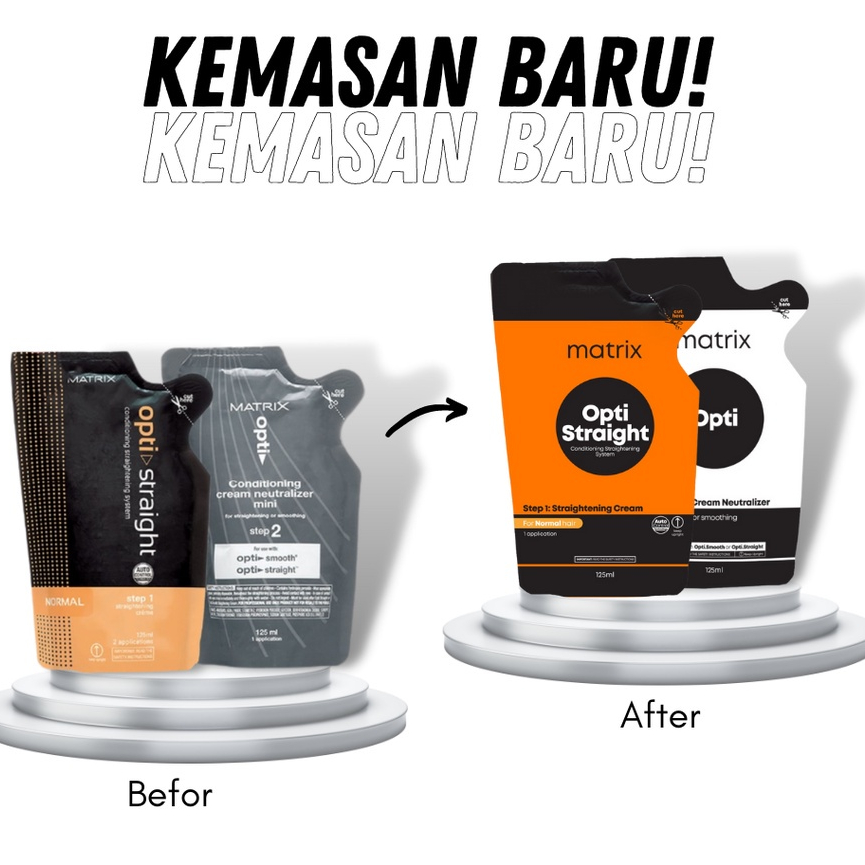 MATRIX OPTISTRAIGHT ( Obat  Smoothing ) 500ml