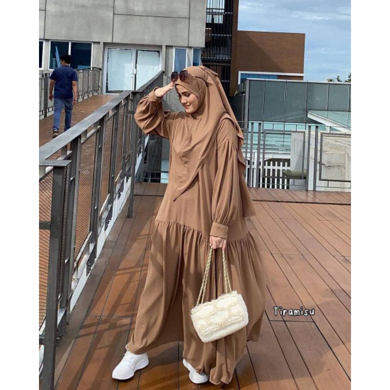 Gamis Humaira Set syari