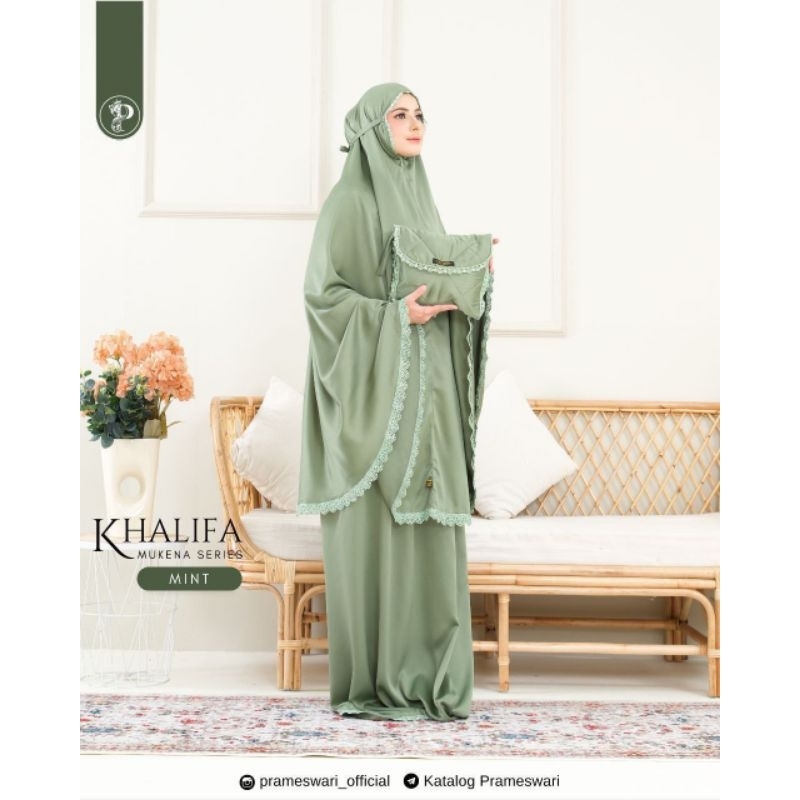 Khalifa Mukena Seriesby prameswari official (ready stok)