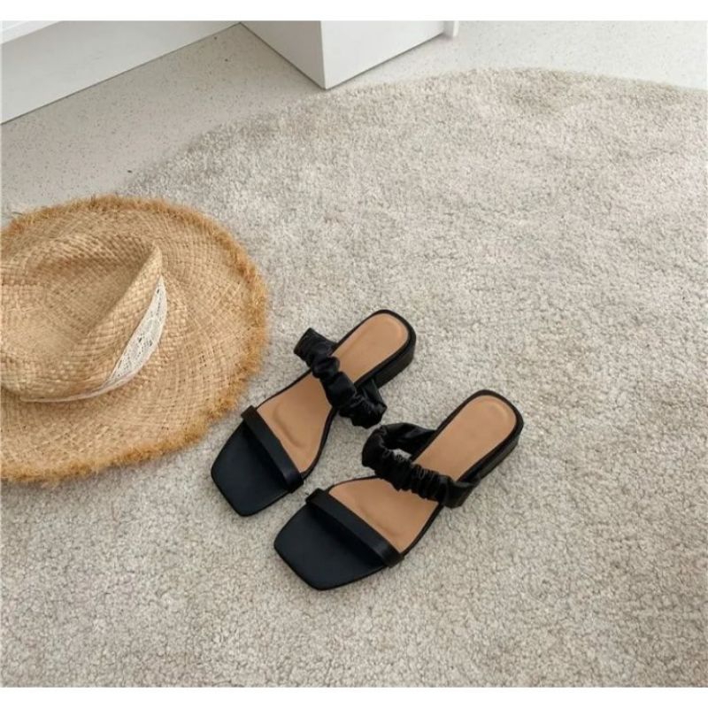 Big Sale Sandal Heels Wanita Hak Tahu 3 Cm NS03