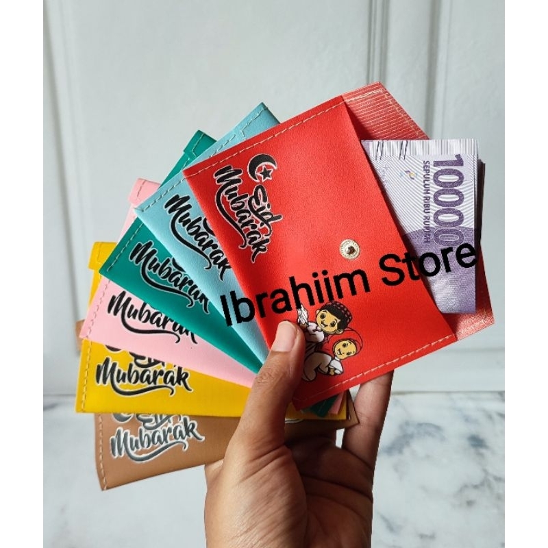 (ISI 12 PCS) DOMPET LEBARAN IDUL FITRI UKURAN BESAR BAHAN CCI / DOMPET UANG KERTAS ANGPAO LEBARAN IDUL FITRI MURAH