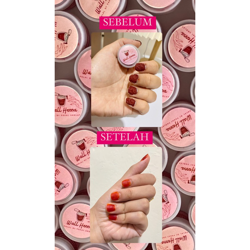 ❣️Igcollection❣️ Wall Henna by igcollection.official pacci halal 100% halal / pacci / paccing / pewa