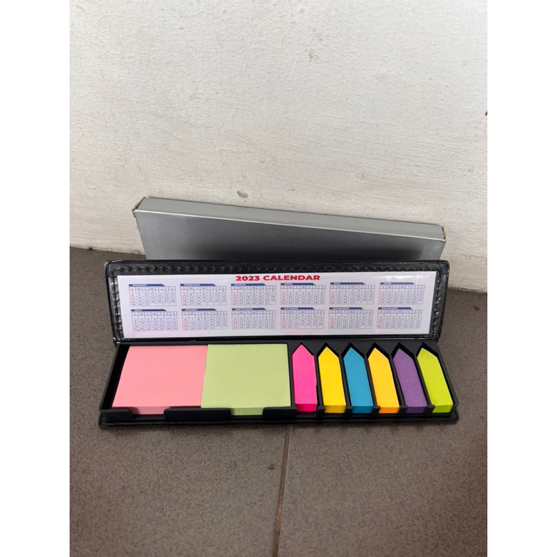 Buku memo 301 notesbook post it sticky blocknote buku memo souvenir promosi kalender