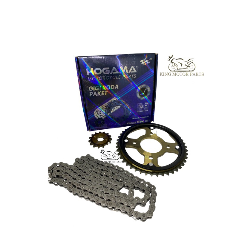 GEAR GIR SET GEAR GIR PAKET CB150R STREETFIRE MERK HOGAMA