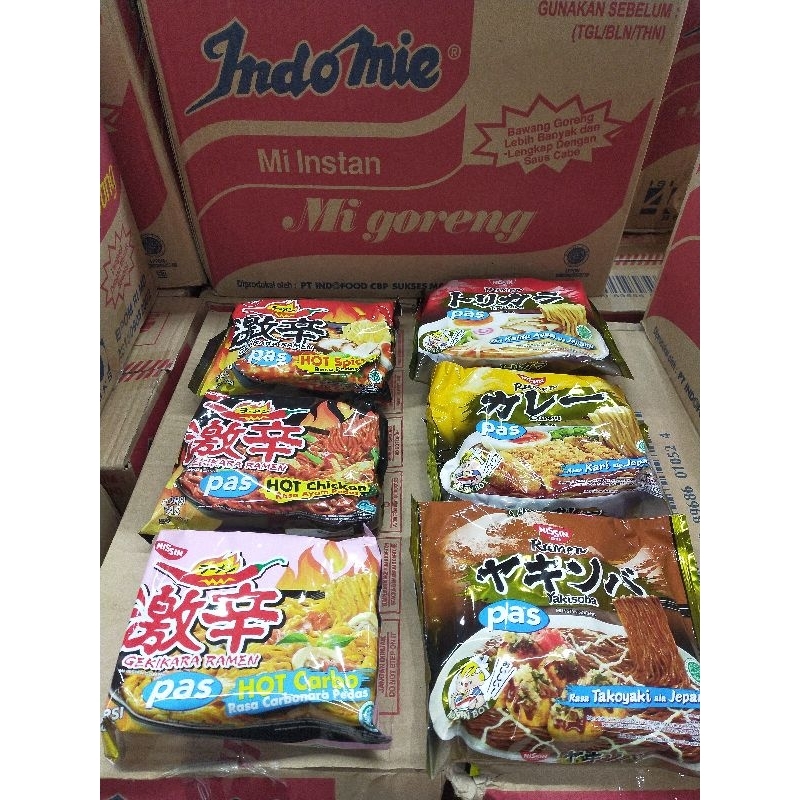 

Mie Nissin Gekikara Ramen All Varian PAS & UFO All Varian