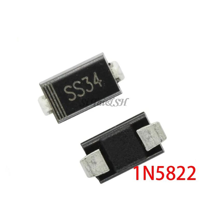 1N5822 SS34 Diode Schottky SMD IN5822 Dioda SMA