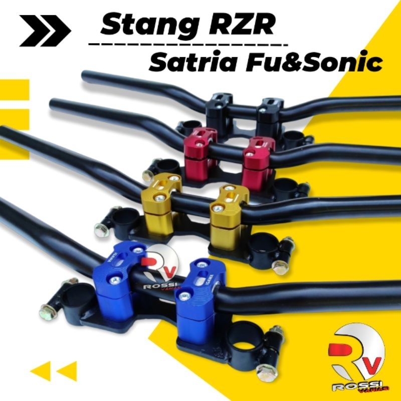 Stang Rzr Satria Fu Dan Stang Rzr Sonic 150 R Plus Dudukan Raiser Stang