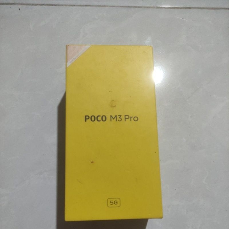 DUSBOX KOTAK DUS POCO M3 PRO 5G ORI BAWAAN HP