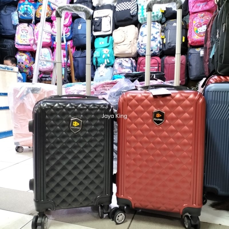 Koper Kabin Fiber 18 20 Inch Polo Sonic Ufo Marcello Geneva Empire Roda 4 Putar Murah