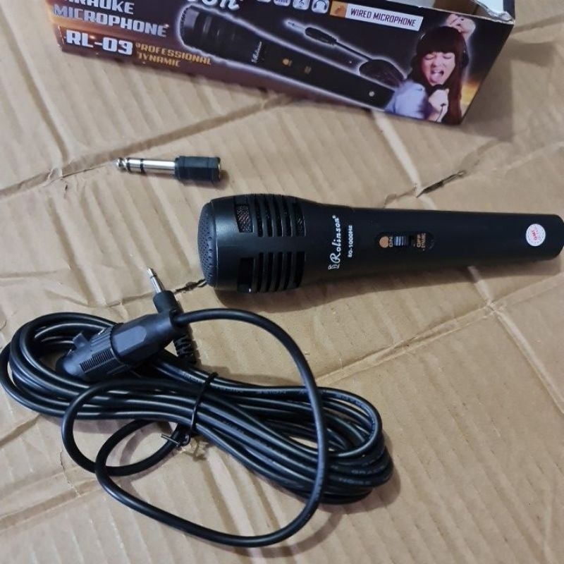 MICROPHONE ROLINSON RL 03 NEW PAKAI KABEL