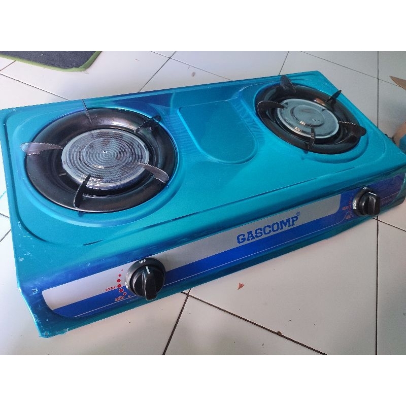 Kompor Gas 2 Tungku | Kompor Gascomp ST-02IR | Kompor Bara Infrared