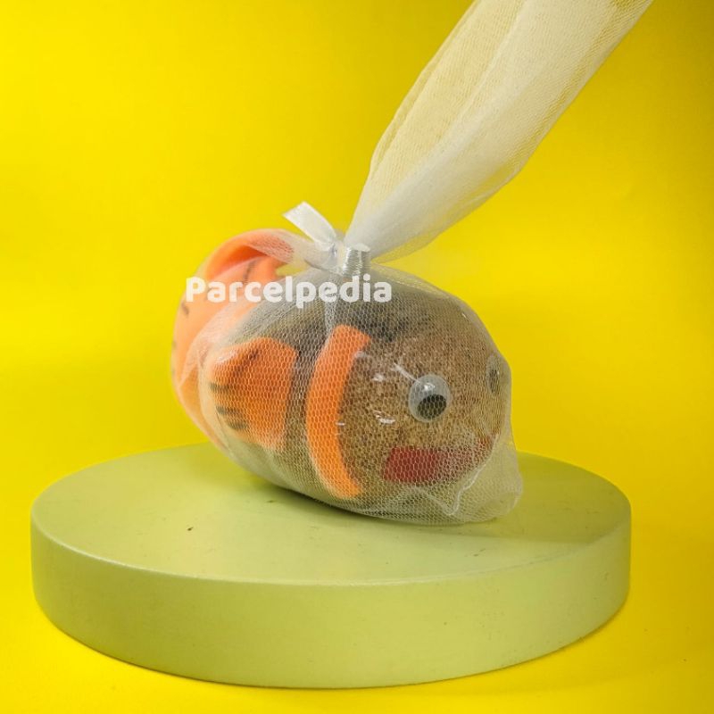 Boneka Horta Mini Karakter Ikan Boneka Edukasi Bisa Tumbuh Rumput
