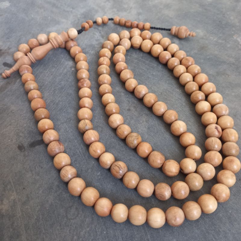 tasbih kayu cendana 108 butir 10mm