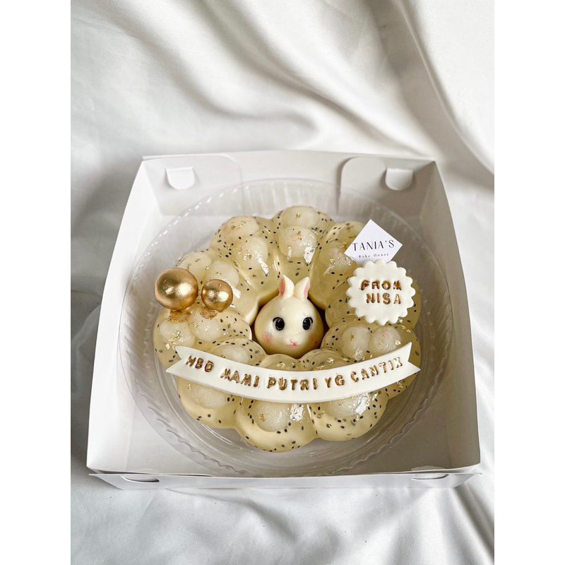 

Milk Puding Longan Bunny