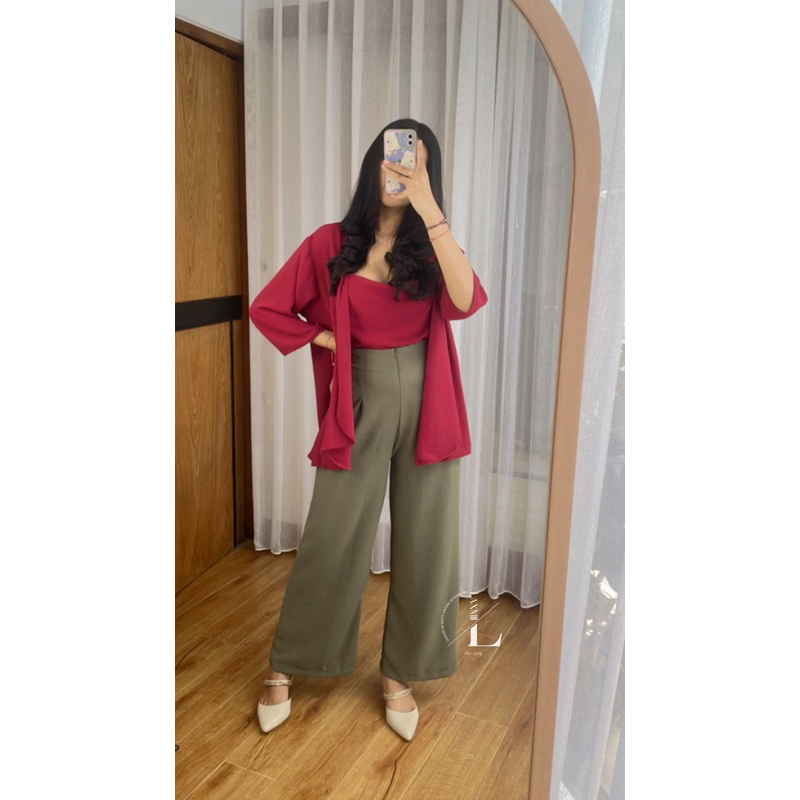 Lusy cullote // Kulot airflow highwaist // anti kusut