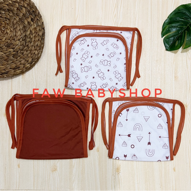 6 PCS Popok Bayi Tali Kain GREY, PINK, KHAKI, MERAH BATA, COKLAT MOCA SERIES SNI / Popok Kain Serian Premium