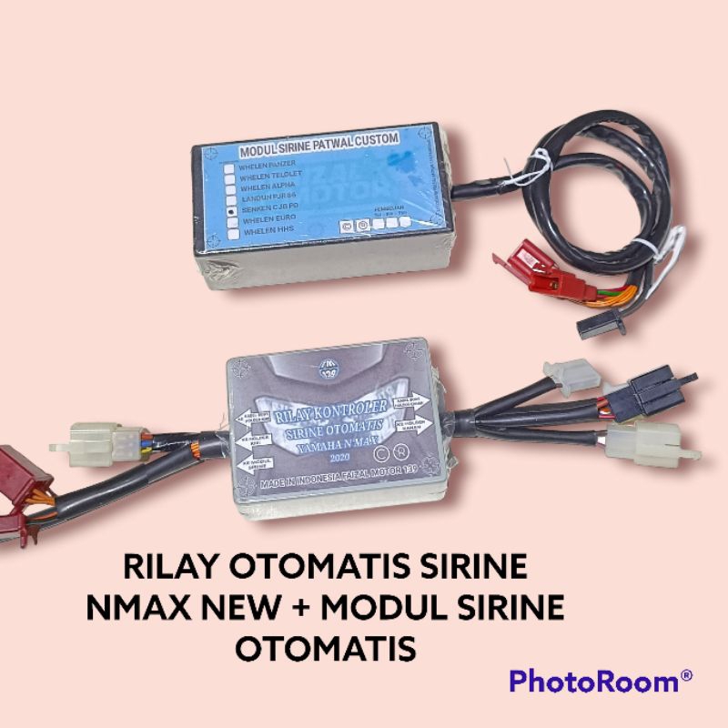 SIRINE OTOMATIS NMAX NEW 2020 TANPA GANTI HOLDER