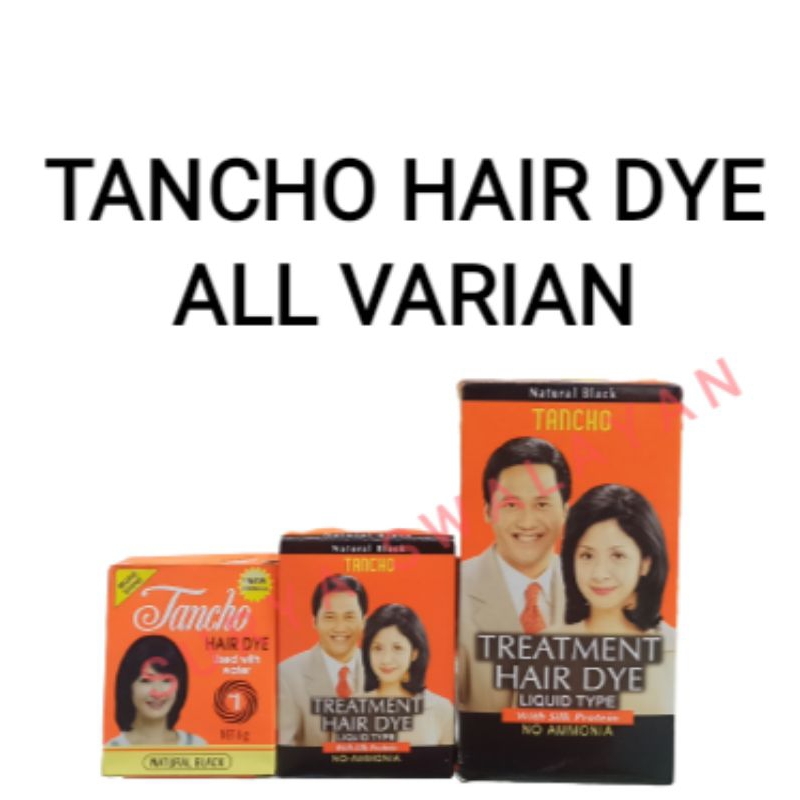 Tancho Hair Dye All Varian - Cat Rambut Tancho Bubuk - Semir Rambut Tancho