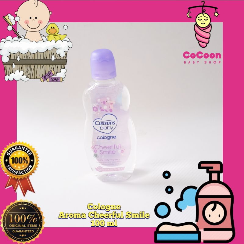 Parfum Bayi Cusson Cuson Cussons Baby Cologne Cheerful Smile 100 ml 100ml