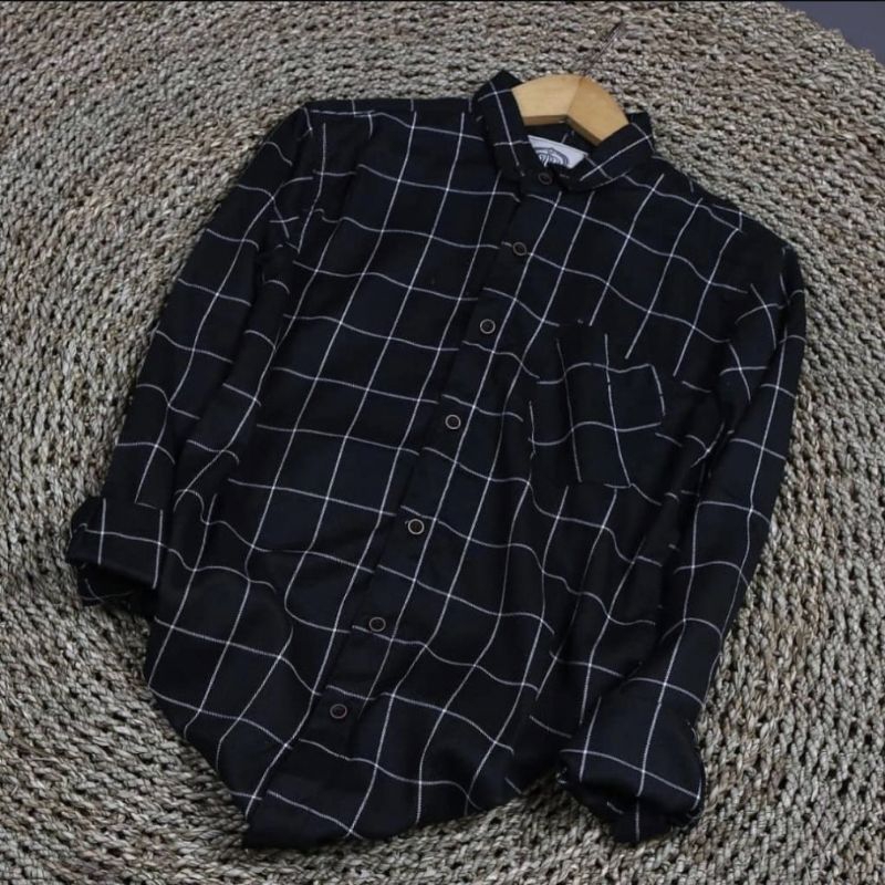 new'01 COD - KEMEJA FLANEL PRIA LENGAN PANJANG PREMIUM QUALITY HEM FLANNEL SHIRT JACK BROWN SPARTAN 