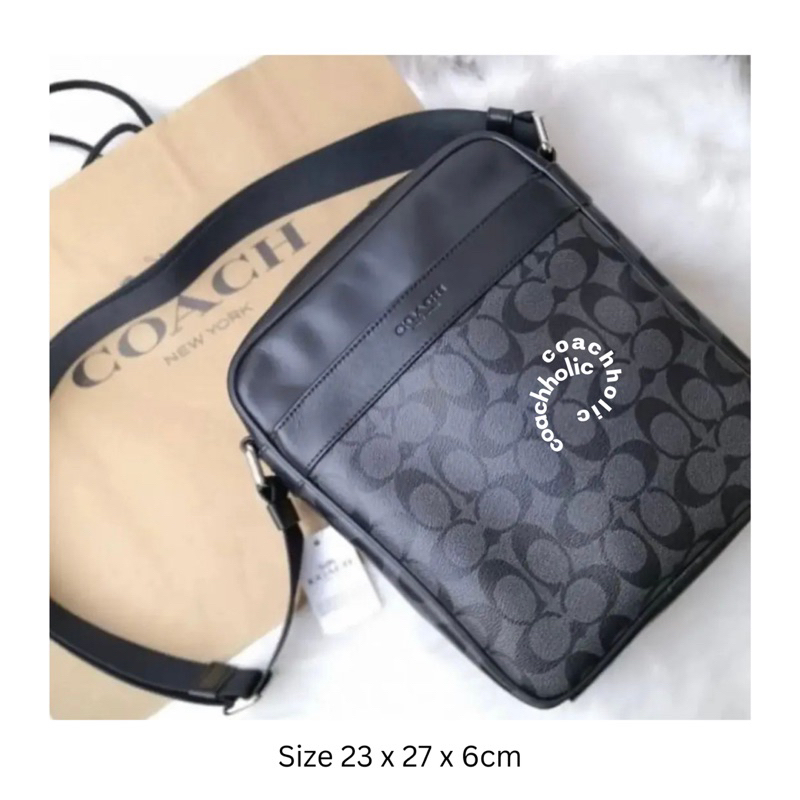 coach flight bag for men