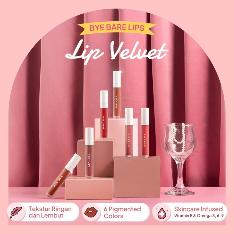 Implora Lip Velvet / lipcream /lip cream / lipvelvet