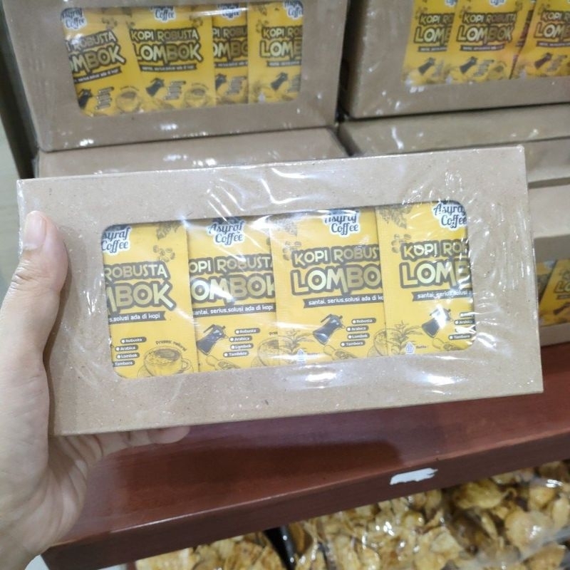 

kopi robusta lombok sachet isi 15
