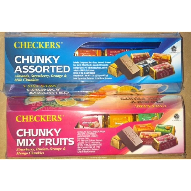 

coklat checkers chunky 175gr