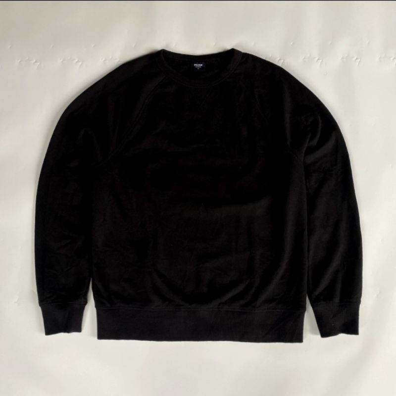 CREWNECK POLHAM HITAM