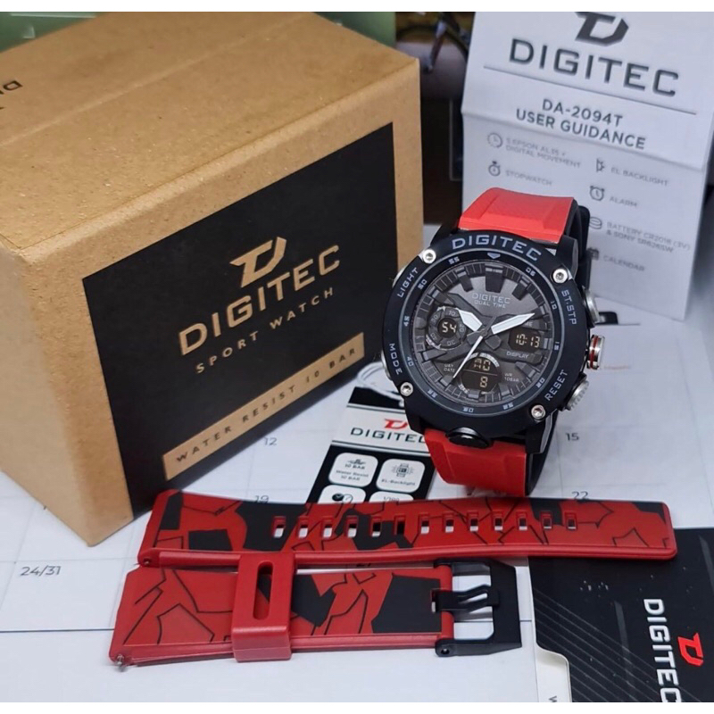 jam tangan digitec DA2094 T Analog-Digital