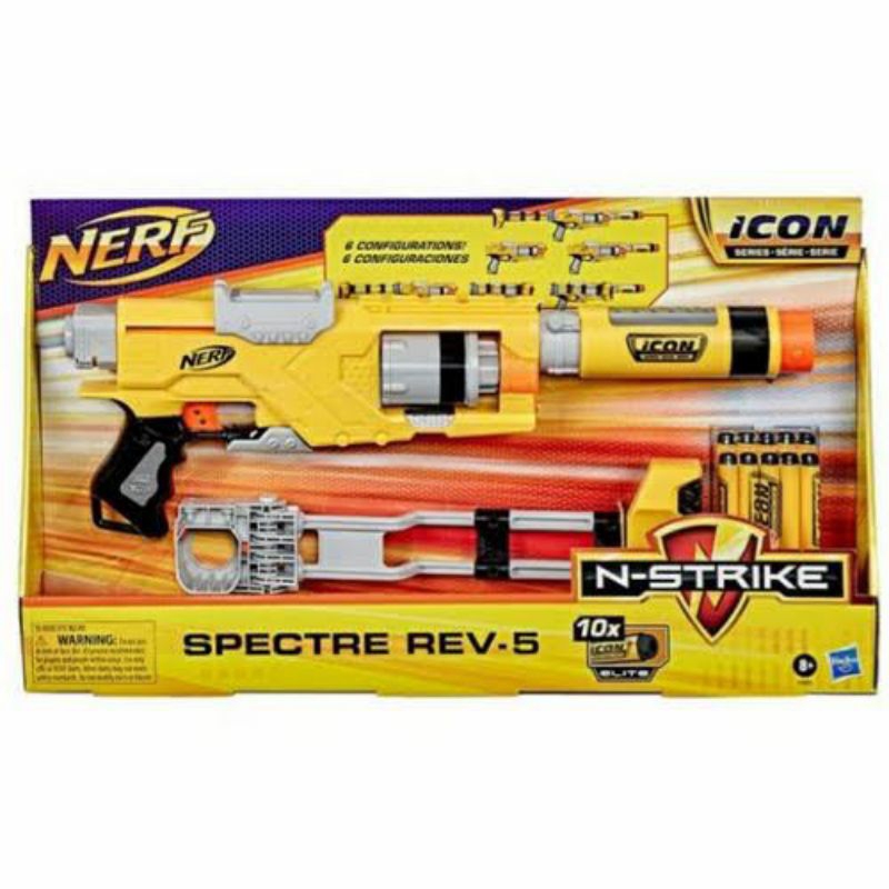 Nerf N-Strike NStrike Icon Series Spectre Rev.5 Rev5
