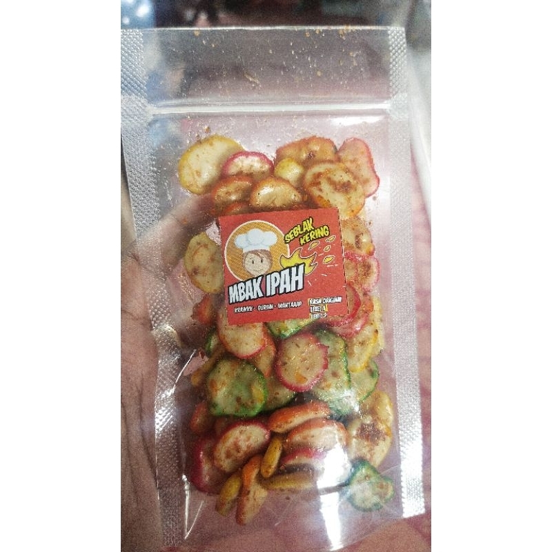 

Krupuk seblak bantet mbak ipah