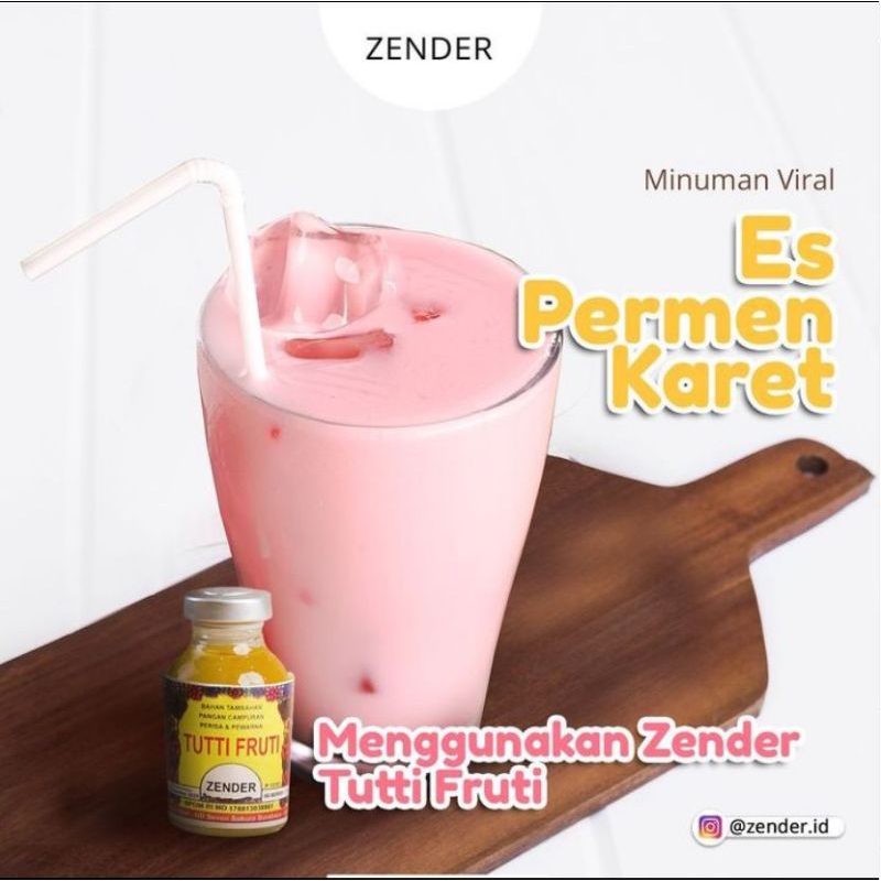 Perisa dan Pewarna Makanan Zender Essence 20ml TERLENGKAP - Semua Rasa dan Warna