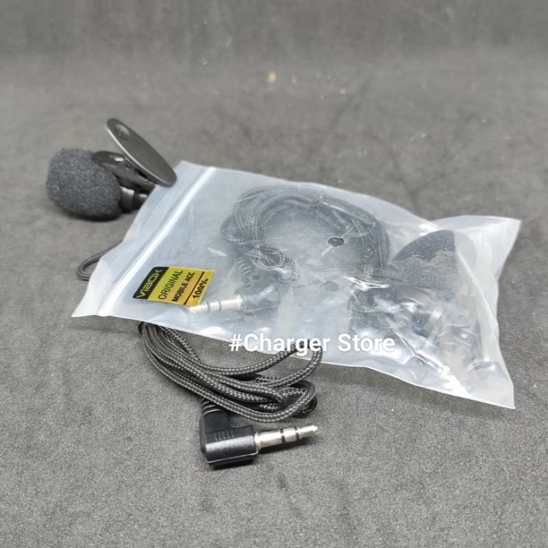 Clip On 3.5mm / Mic Clip On Bando Microphone Perekam Suara Sangat Jernih