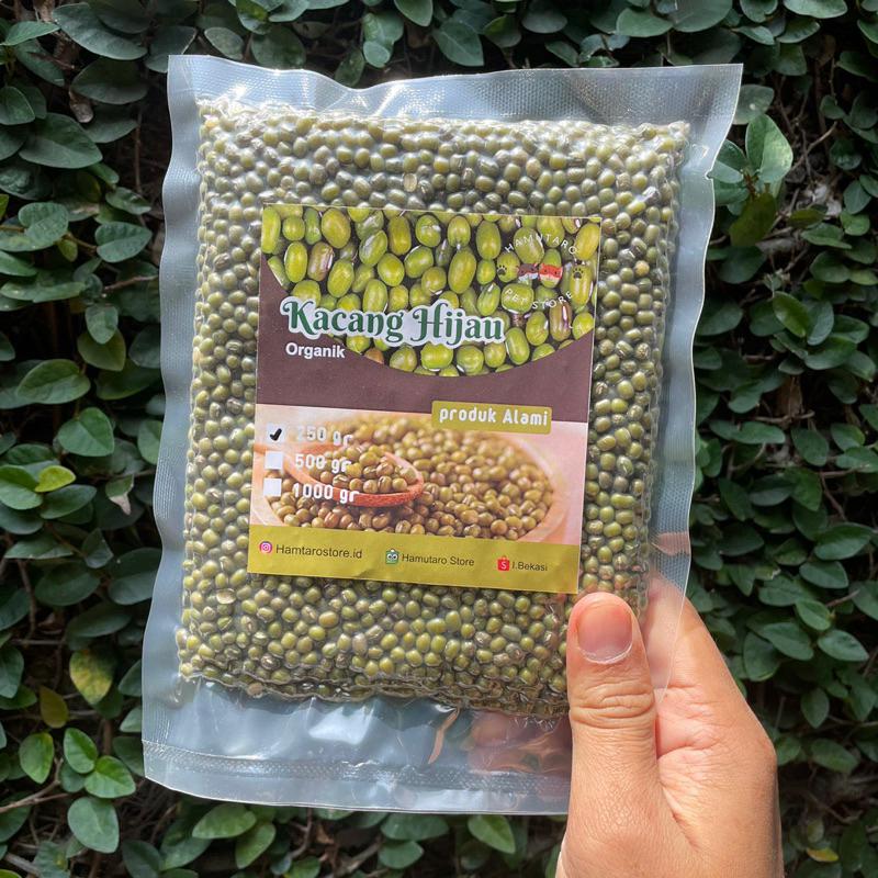 kacang Hijau Pilihan Kualitas premium 250gram