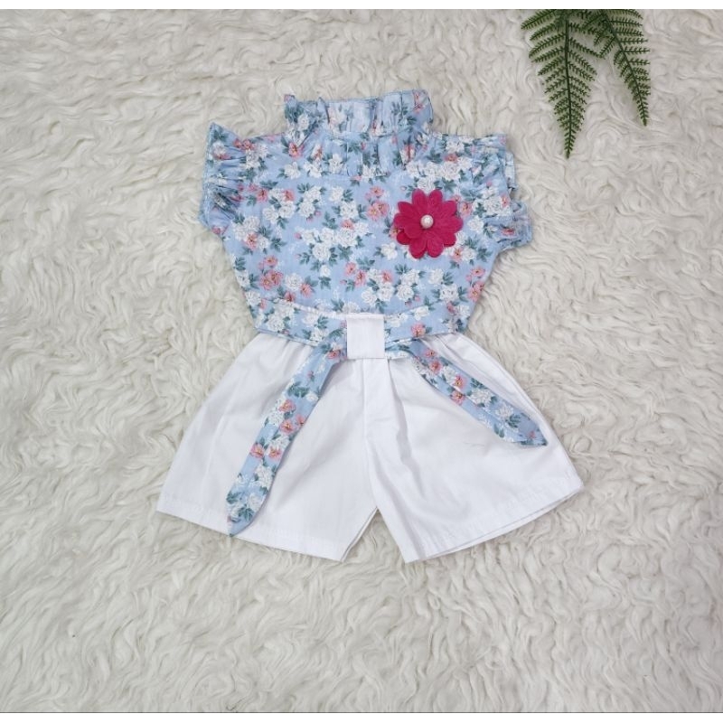 Baju anak perempuan Set celana bayi *flow* baby girl