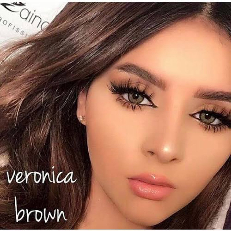 [ veronica ]softlens kaca import veronica brown / softlence dream color veronica brown