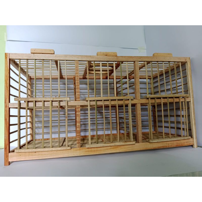 DONDANG 6 PINTU MURAH KAYU MERANTI COCOK UNTUK JEMUR DAN HARIAN KEKER