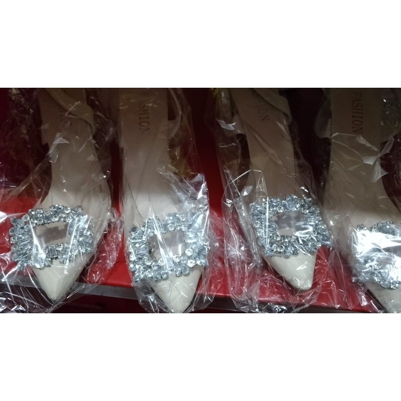 MYSTYLE Kasa Korea Design Heels Fashion Wanita Import