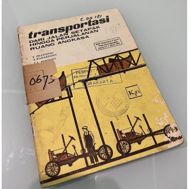 Buku anak Lawas Transportasi