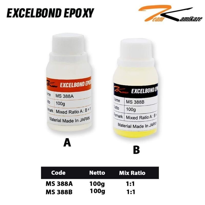 Lem Resin Joran Kamikaze / Excelbond Epoxy Kamikaze