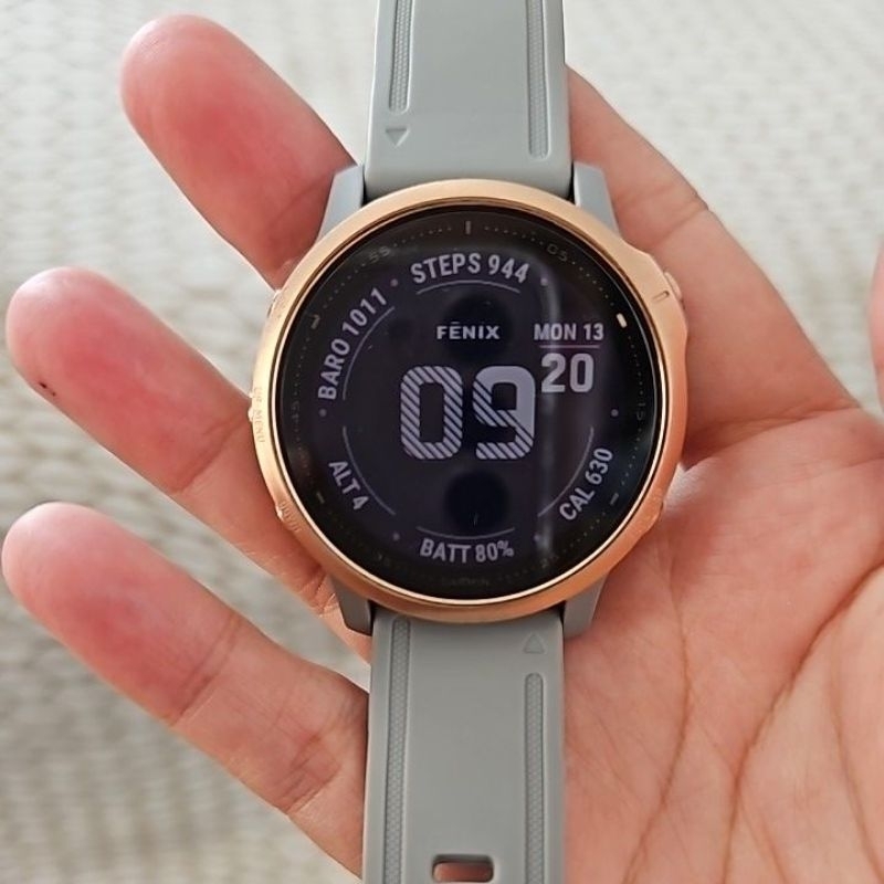 garmin second