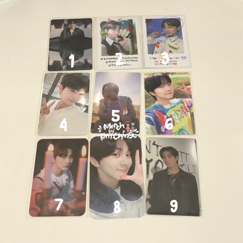 ENHYPEN JUNGWON PHOTOCARD OFFICIAL