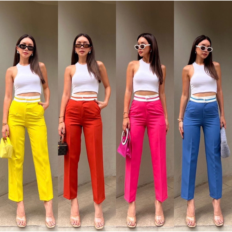 GASTRO 7/9 HW PANTS PROMTHONG / READY CELANA 7/9 WANITA BKK PROMTHONG