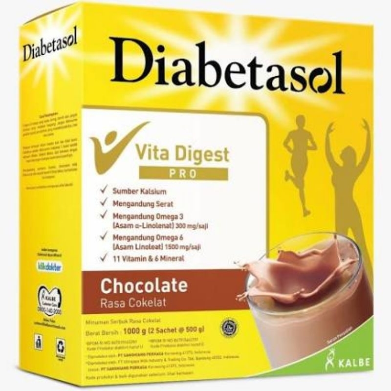 

DIABETASOL COKLAT 950GR