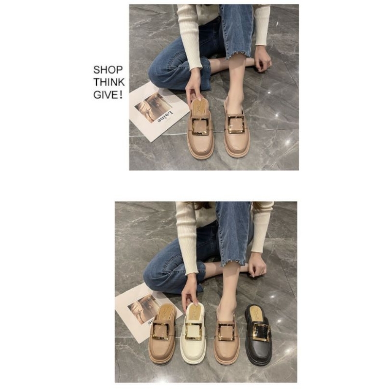 Sandal Fliptop Fashion Korea PVC JSM Dfax Best Import High Quality S2